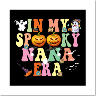 In my Spooky Nana Era Funny Halloween Posters and Art